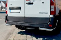 Nissan NV400 2010–2024 Achterhoeken AK003 (2 st., RVS) foto 4