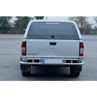 Achterbeschermbeugel AK004 (RVS) Nissan NP300 1999–2015 foto 2
