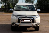 Mitsubishi Pajero Sport 2015– Bullbar WT022 (RVS) foto 2