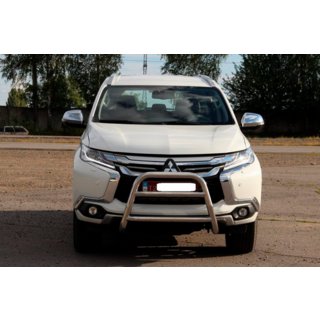 Bullbar WT022 (RVS) Mitsubishi Pajero Sport 2015– foto 2
