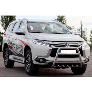 Bullbar WT008 (RVS) Mitsubishi Pajero Sport 2015– foto 2