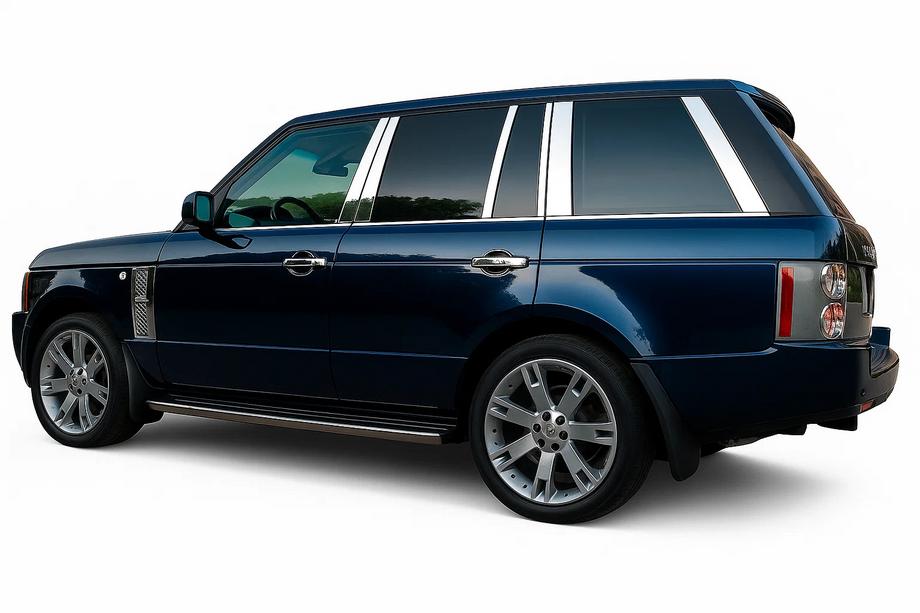 Range Rover III L322 2002–2012 Deurstijl sierlijsten set (14-delig, RVS) Image