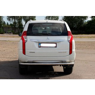 Achterbeschermbeugel AK005 (RVS) Mitsubishi Pajero Sport 2015– foto 2
