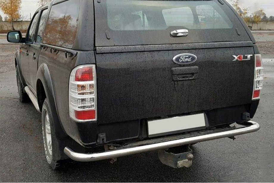 Ford Ranger 2007–2011 Achterbeschermbeugel AK005 (RVS) Image