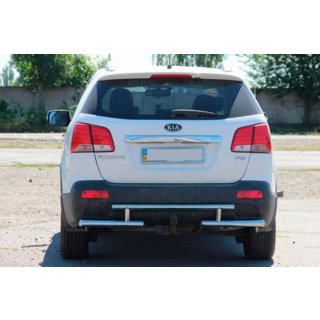 Achterbeschermbeugel AK002-2 (RVS) Kia Sorento II XM 2009–2014 foto 3