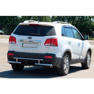 Achterbeschermbeugel AK002-2 (RVS) Kia Sorento II XM 2009–2014 foto 4