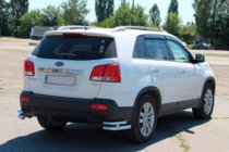 Kia Sorento II XM 2009–2014 Achterste dubbele hoekstukken AK003-подвійний (RVS) foto 4