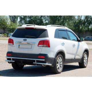 Achterbeschermbeugel AK003-2 (RVS) Kia Sorento II XM 2009–2014 foto 4