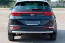 Kia Sportage 2015–2021 Achterbeschermbeugel AK002 (RVS) foto 1