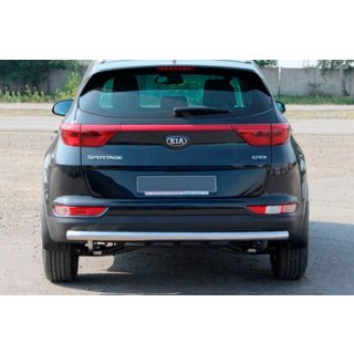 Achterbeschermbeugel AK002 (RVS) Kia Sportage 2015–2021 foto 1