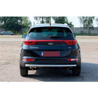 Achterbeschermbeugel AK002 (RVS) Kia Sportage 2015–2021 foto 3