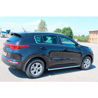 Sidebars BB001 (2 stuks, RVS) Kia Sportage 2015–2021 foto 3