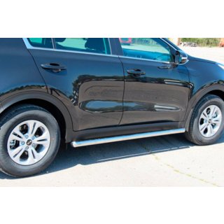 Sidebars BB001 (2 stuks, RVS) Kia Sportage 2015–2021 foto 2