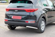 Kia Sportage 2015–2021 Achterbeschermingshoeken AK003 (RVS) foto 2