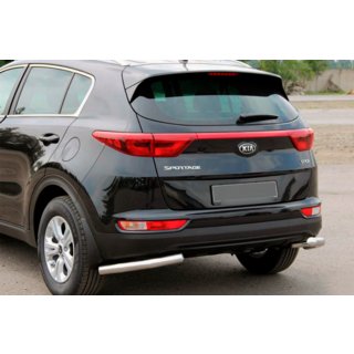 Achterbeschermingshoeken AK003 (RVS) Kia Sportage 2015–2021 foto 1