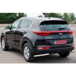 Achterbeschermingshoeken AK003 (RVS) Kia Sportage 2015–2021 foto 3