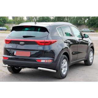 Achterbeschermingshoeken AK003 (RVS) Kia Sportage 2015–2021 foto 4