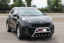 Kia Sportage 2015–2021 Bullbar WT003 (RVS) foto 5