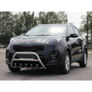 Bullbar WT003 (RVS) Kia Sportage 2015–2021 foto 1