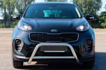 Kia Sportage 2015–2021 Bullbar WT006 (RVS) foto 1