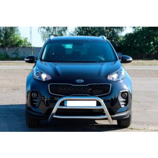 Bullbar WT023 (RVS) Kia Sportage 2015–2021 foto 2