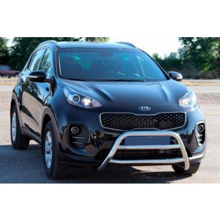 Bullbar WT023 (RVS) Kia Sportage 2015–2021 foto 1