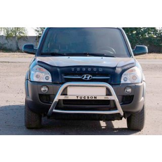 Bullbar WT025 (RVS) Hyundai Tucson JM 2004– foto 1