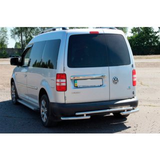 Achterbeugel AK003-2 (2 st., RVS) Volkswagen Caddy 2004–2010 foto 4