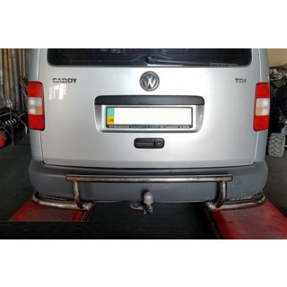 Achterbeugel AK003-3 (2 stuks, RVS) Volkswagen Caddy 2004–2010 foto 2