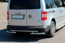 Volkswagen Caddy 2010–2015 Achterbeugel AK003-2 (2 st., RVS) foto 1