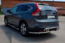Honda CRV 2012–2016 Achterbeschermbeugel AK003-21 (RVS) foto 4
