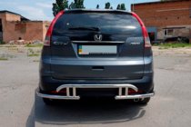 Honda CRV 2012–2016 Achterbeschermbeugel AK003-21 (RVS) foto 5