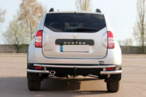 Renault Duster 2008–2017 AK005-Special achterbeugel (RVS) foto 2