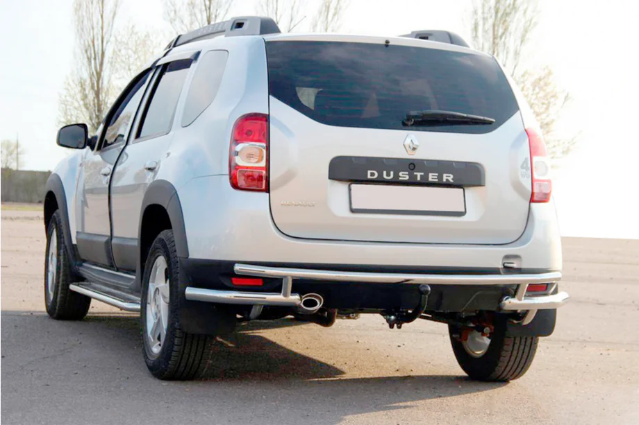 Renault Duster 2008–2017 AK005-Special achterbeugel (RVS) Image