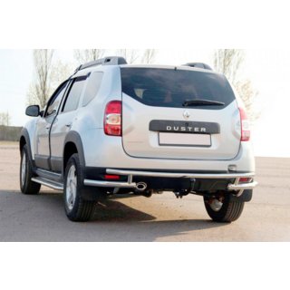 AK005-Special achterbeugel (RVS) Dacia Duster 2008–2018 foto 2