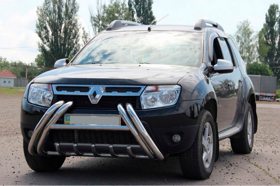 Renault Duster 2008–2017 Bullbar Kelebek WT011 (RVS) Foto 2
