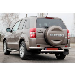 Achterbeschermbeugel AK003-2 (RVS) Suzuki Grand Vitara 2005–2017 foto 1