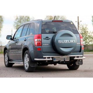 Achterbeschermbeugel AK005-3 (RVS) Suzuki Grand Vitara 2005–2017 foto 1