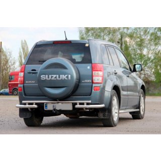 Achterbeschermbeugel AK005-3 (RVS) Suzuki Grand Vitara 2005–2017 foto 3