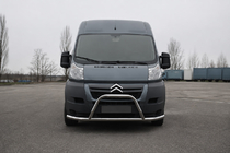 Fiat Ducato 2006–2025 Bullbar ST019 (RVS) foto 1