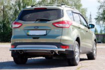Ford Kuga/Escape 2013–2019 Achterbeugel AK002 (RVS) foto 1