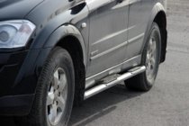 SsangYong Kyron 2005–2014 Sidebars BB002 (2 stuks, RVS) foto 1