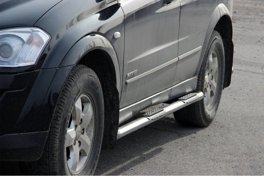SsangYong Kyron 2005–2014 Sidebars BB002 (2 stuks, RVS) Image