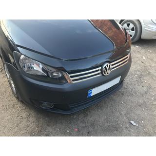 Grille sierlijsten (2 stuks, RVS) Volkswagen Caddy 2010–2015 foto 2