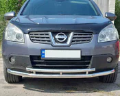 Nissan Qashqai 2010–2014 Voorste dubbele beugel ST014 (RVS) foto 1