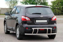 Nissan Qashqai 2010–2014 Achterbeugel AK011 (RVS) foto 1