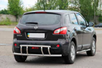 Nissan Qashqai 2010–2014 Achterbeugel AK011 (RVS) foto 3