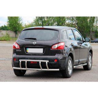 Achterbeugel AK011 (RVS) Nissan Qashqai 2010–2014 foto 3