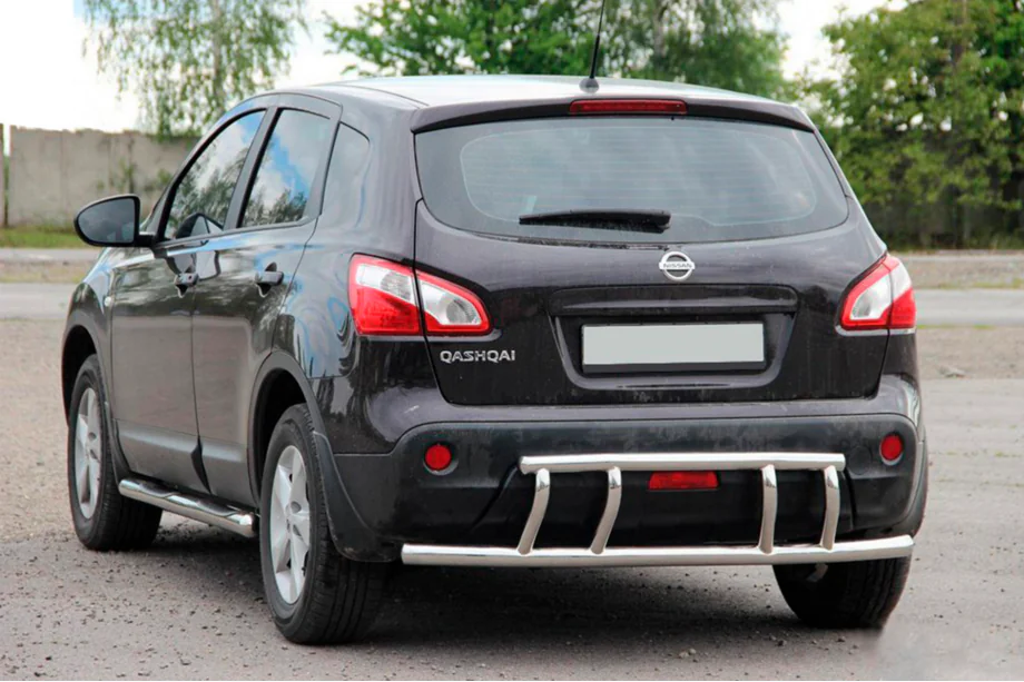 Nissan Qashqai 2010–2014 Achterbeugel AK011 (RVS) Image