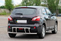 Nissan Qashqai 2007–2010 Achterbeugel AK011 (RVS) foto 2